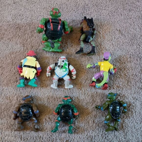 TMNT 8 Action Figure Toy Lot PRE-OWNED - Picture 5 of 5